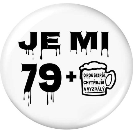 Placka - 79 plus pivo
