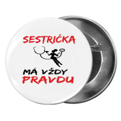 Placka - Sestřička má vždy pravdu