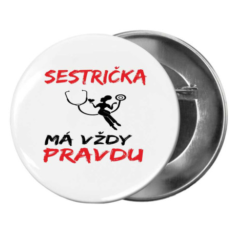 Placka - Sestřička má vždy pravdu