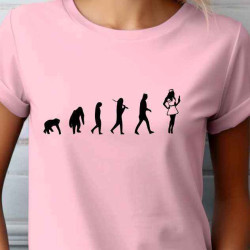 Dámské tričko - Evoluce Zdravotní sestry