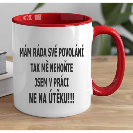 Hrnek - Zdravotní sestra Mám ráda své povolání