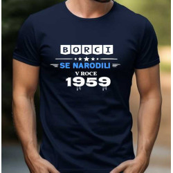 Pánské tričko - Borci se narodili v roce 1959