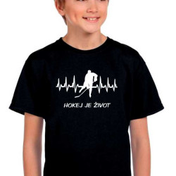 Dětské tričko Hokej je život