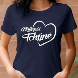 Dámské tričko - Nejlepší tchýně v srdci