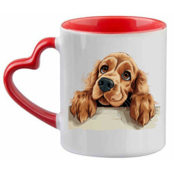 Hrnek s pejskem plemene - Anglický kokršpaněl