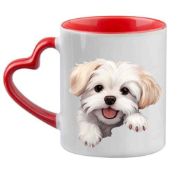 Hrnek -  maltézský pes