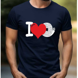 Pánské tričko - Má rád svou práci hasiče