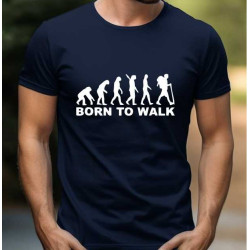 Pánské tričko - Born to walk