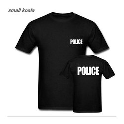 Police, potisk z obou stran - Dárkové pánské vtipné tričko