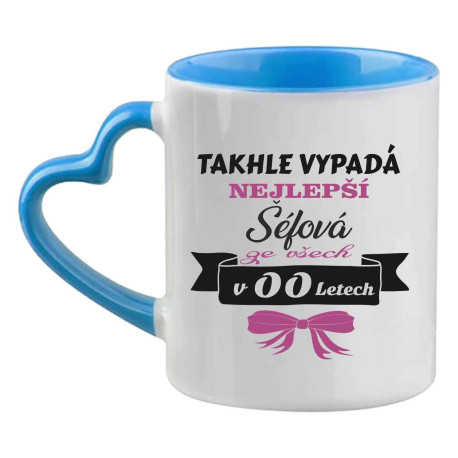 Hrnek pro Šéfovou k narozeninám s vlastní volbou věku