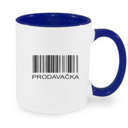 Hrnek - Prodavačka čárový kód