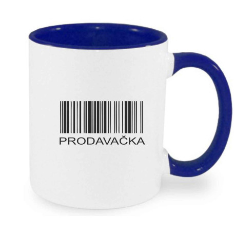 Hrnek - Prodavačka čárový kód
