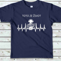Dětské tričko Gaming toto je život