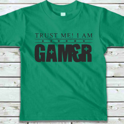 Dětské tričko Věř mi jsem Gamer