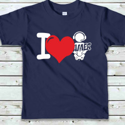 Dětské tričko Mám rád počitačové hry