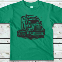 Dětské tričko s kamionem tahačem