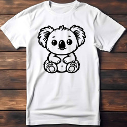 Dětské tričko s potiskem koaly