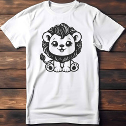 Dětské tričko s potiskem Lvíka