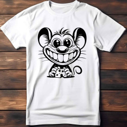 Dětské tričko s potiskem vtipné myšky