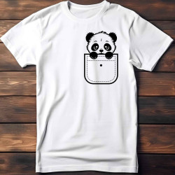 Dětské tričko Koala pokukující s kapsy