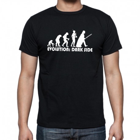  Pánské tričko evoluce dark side