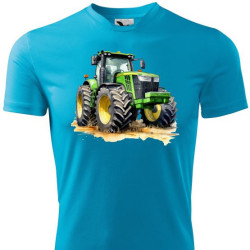 Dětské tričko s potiskem Traktoru