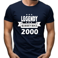 Pánské tričko - Legendy se rodí v roce 2000