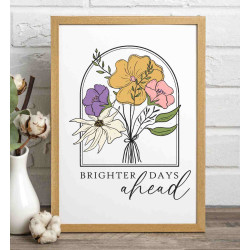 Fotoobraz s Květinami Jasnější den před námi