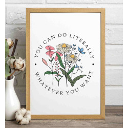 Fotoobraz s Květinami můžeš si dělat doslova, co chceš