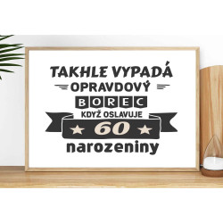 Fotoobraz Takhle vypadá opravdový borec, když oslavuje 60 narozeniny