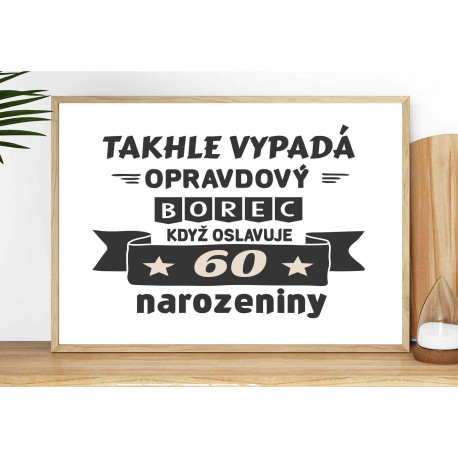 Fotoobraz Takhle vypadá opravdový borec, když oslavuje 60 narozeniny