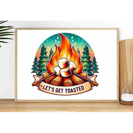 Fotoobraz Táborový oheň