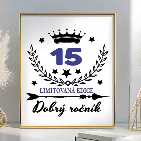 Fotoobraz 15 let Dobrý ročník limitovaná edice