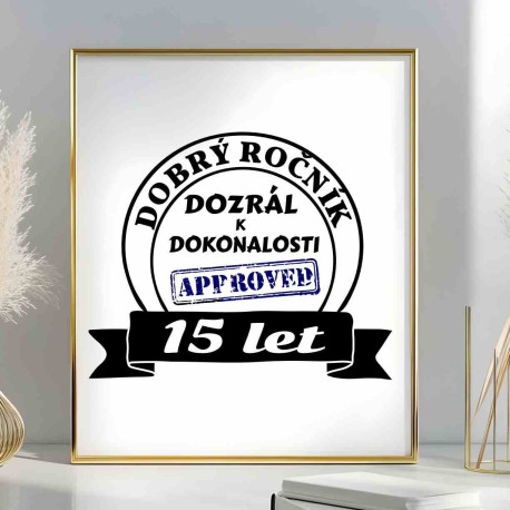 Fotoobraz 15 let Dozrál k dokonalosti