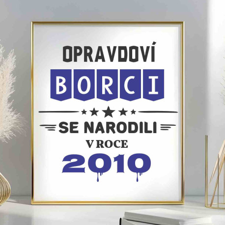 Fotoobraz Opravdoví borci se narodili v roce 2010