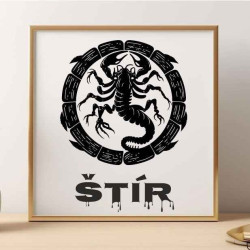 Obraz ze znamením Štír