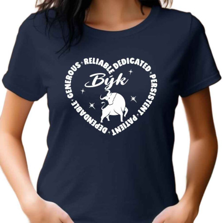Dámské tričko ve znamení Býk