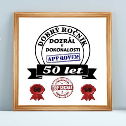 Obraz - 50 let dozrál k dokonalosti