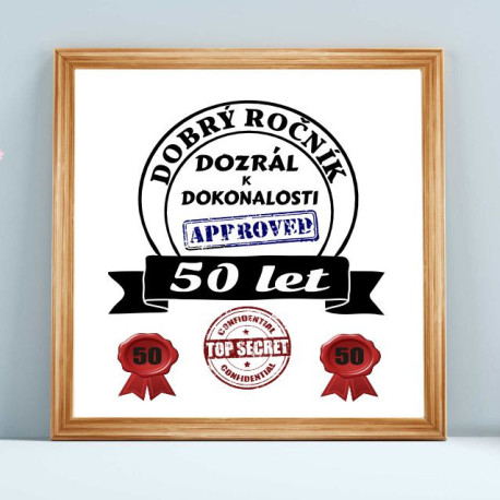 Obraz - 50 let dozrál k dokonalosti