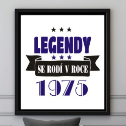 Obraz - Legendy se rodí v roce 1975