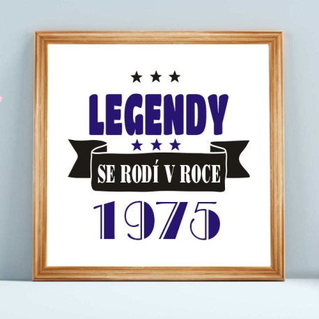 Obraz - Legendy se rodí v roce 1975