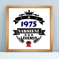 Obraz - 1975 narození legendy