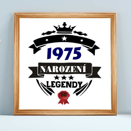 Obraz - 1975 narození legendy