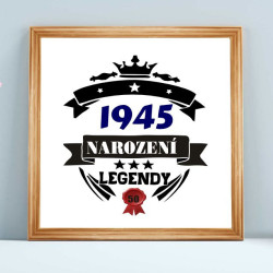 Obraz -1945 narození legendy