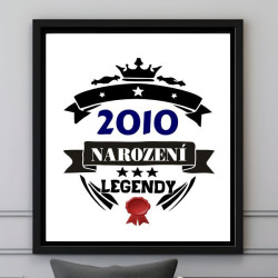 Obraz – 2010 narození legendy