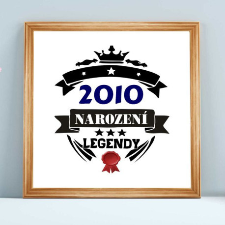 Obraz – 2010 narození legendy