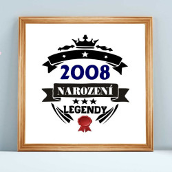 Obraz – 2008 narození legendy