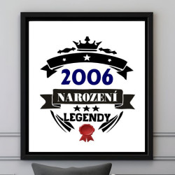 Obraz – 2006 narození legendy