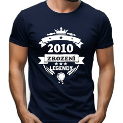 Pánské tričko - Rok 2010 zrození legendy