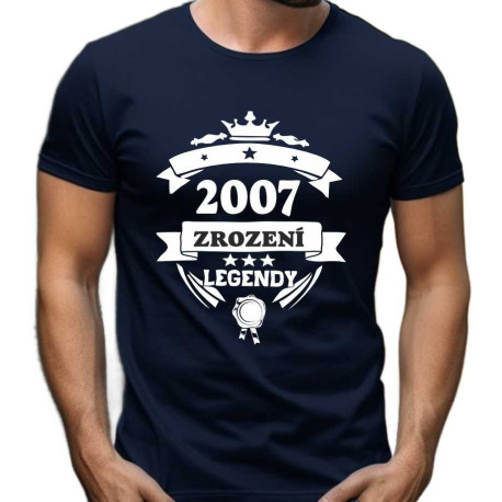 Pánské tričko - Rok 2007 zrození legendy